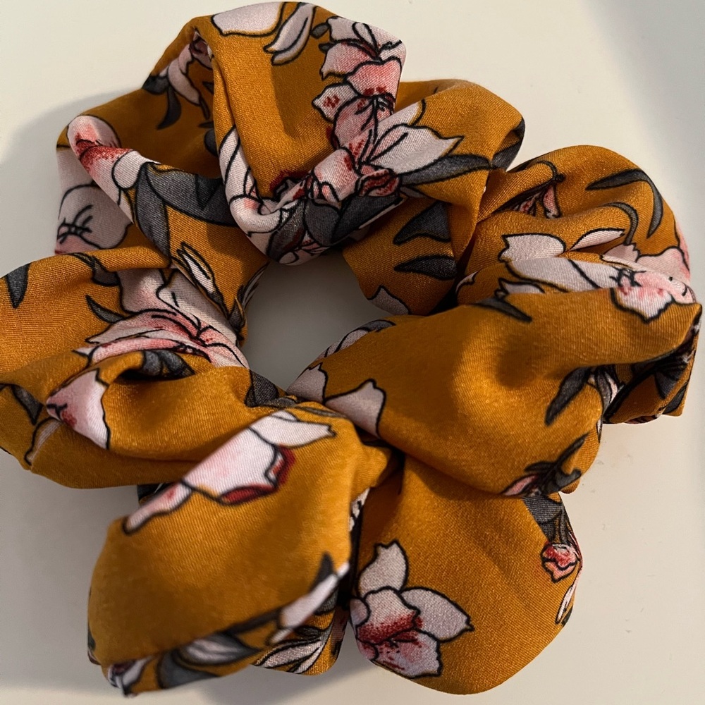 Floral Scrunchie
